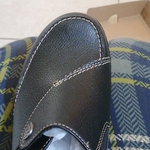 New Clark slip-on work shoes Sz 9 - Picture 9 of 9